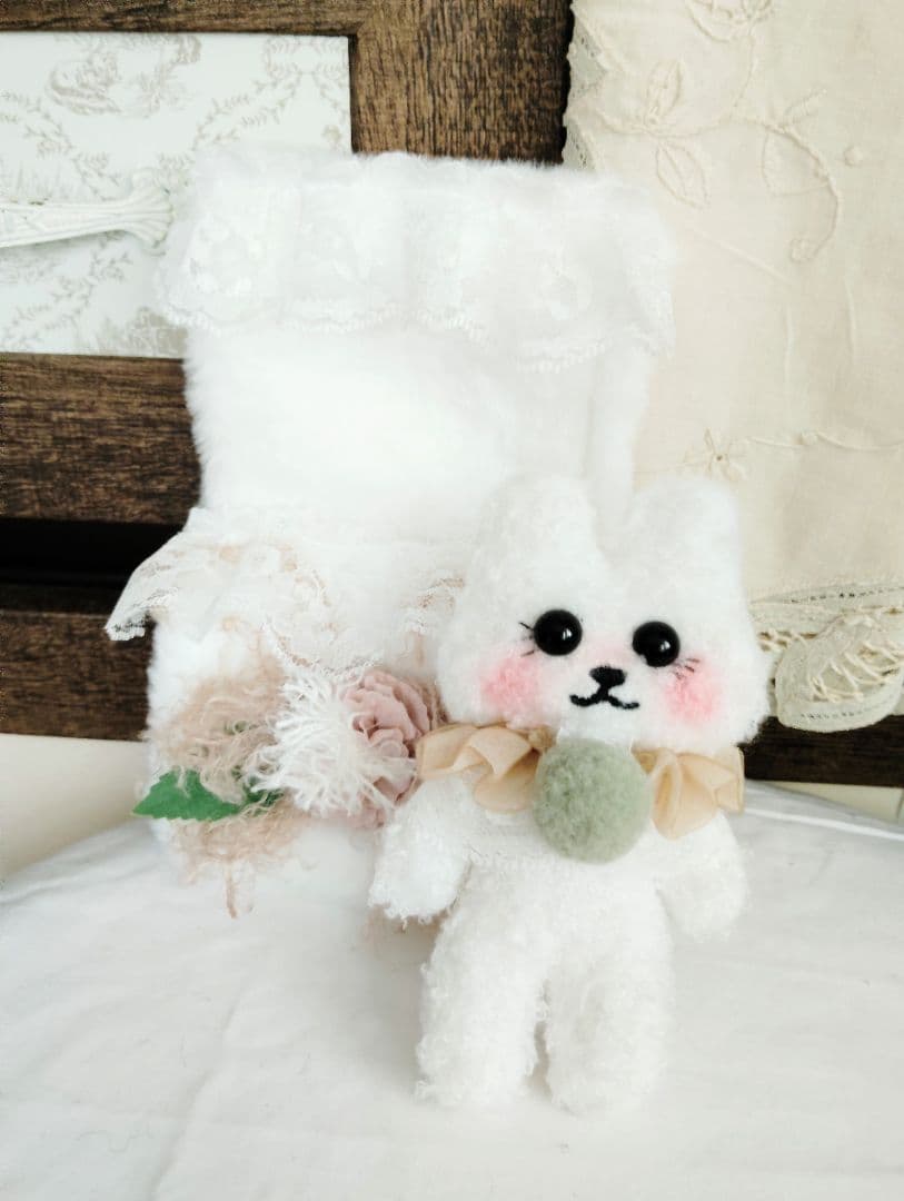 生まれたて子猫ちゃん♡生後２日♡エキゾベビー♡お布団*うさちゃん♡アートドール♡