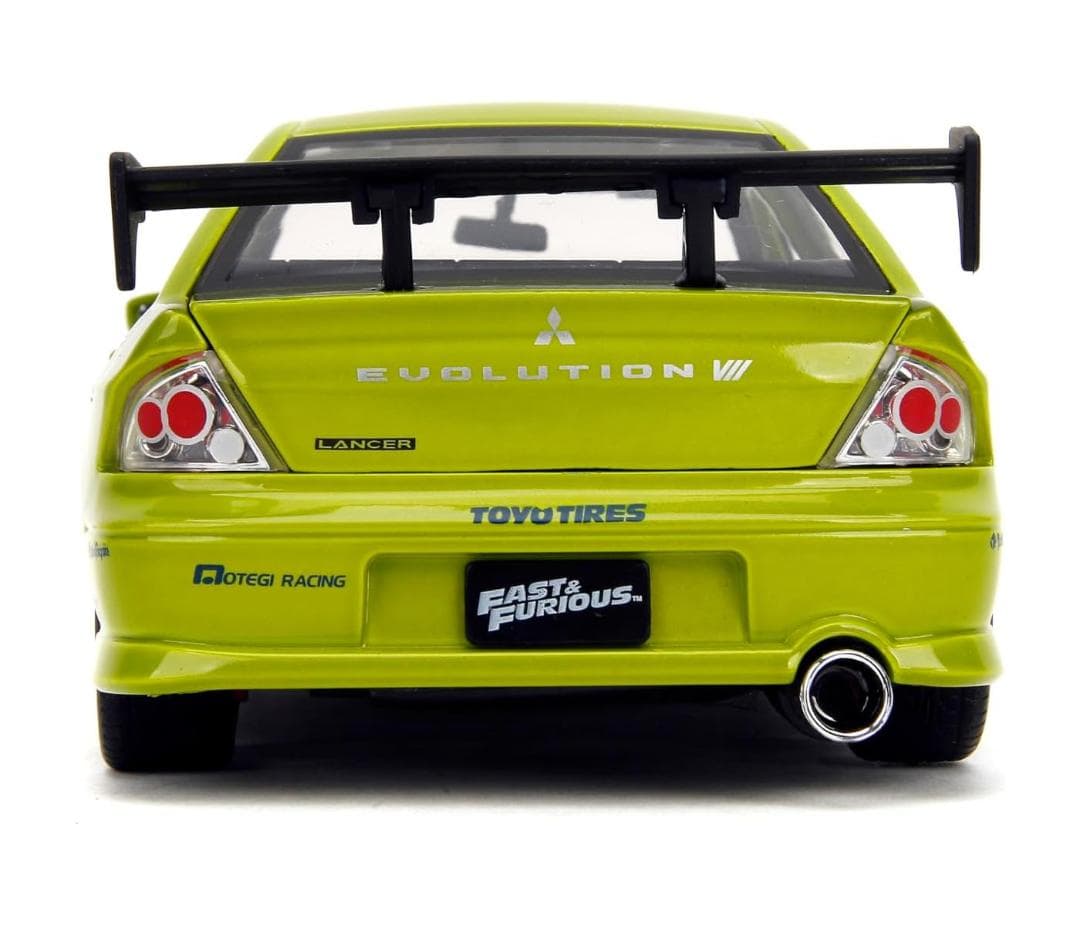 1/24 三菱 ランエボⅦ ワイルドスピード ジャダトイズ製ダイキャストミニカー