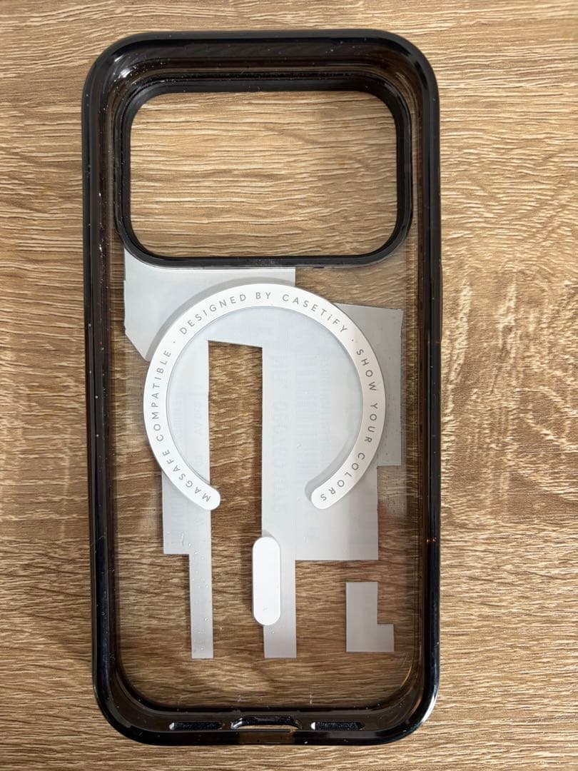 CASETIFY iPhone17 pro用ケース MagSafe対応