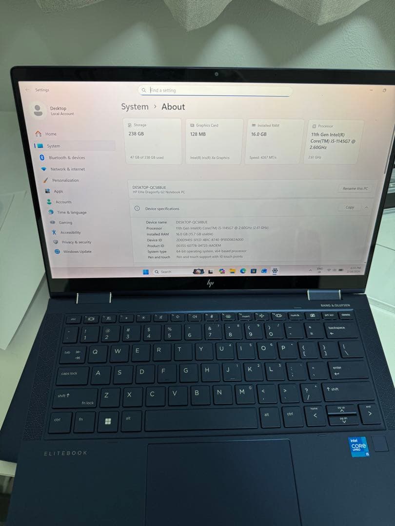 【豪華3点灯セット】HP Elite Dragonfly G2+G5ドック+AC