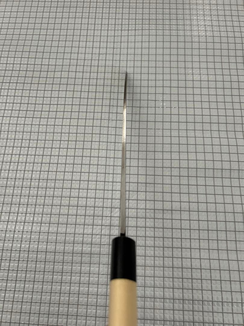 包丁 刺身包丁 柳刃包丁 240mm 安来鋼青紙２号 PWCシノギ柄 ①