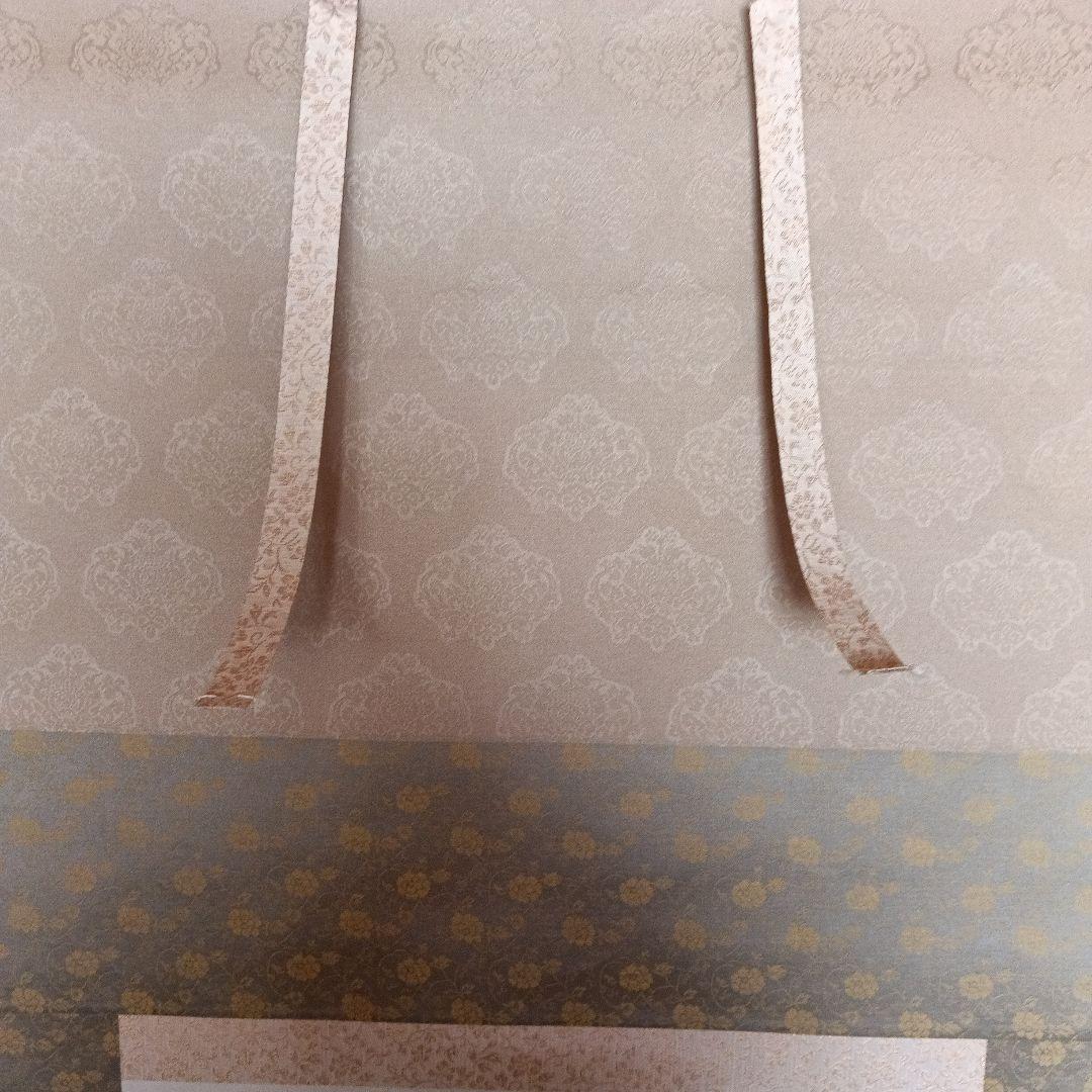 掛け軸/桜/梅友作？