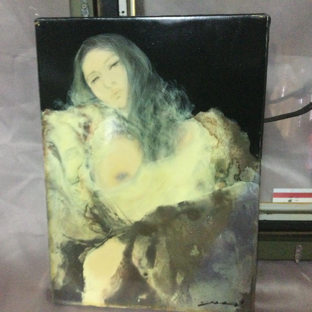 NO 517ー作者わサイン入りですが分かりません、画廊で買いました。