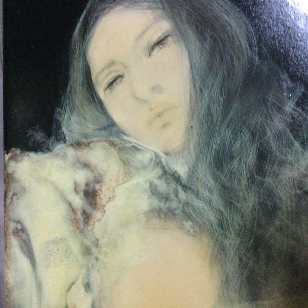 NO 517ー作者わサイン入りですが分かりません、画廊で買いました。