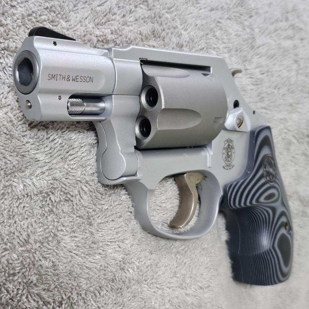 稀少☆ タナカ 純正ガスリボルバー S&W M360SC G10グリップ