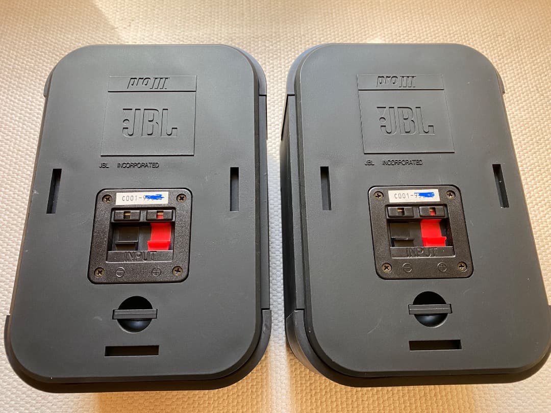 JBL Control 3 Pro 連番【要メンテ,交換エッジ付,元箱,取説】