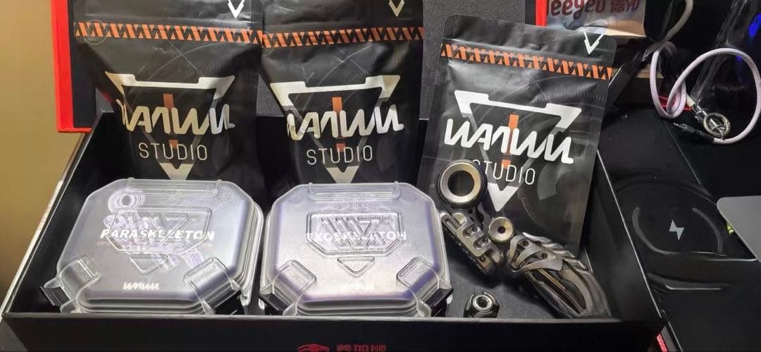 正規品・WanWu LeZhi チタン フルセット付属品はすべて揃っています。