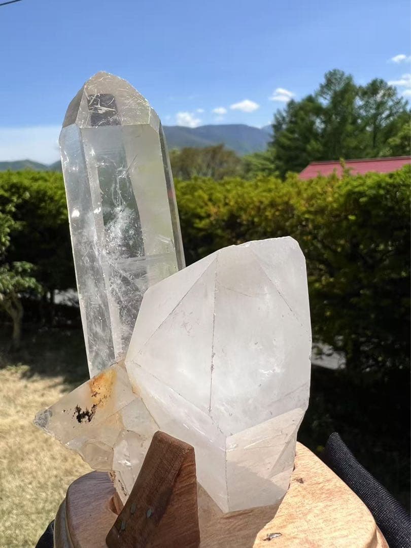 A777 マダガスカル産　水晶クラスター