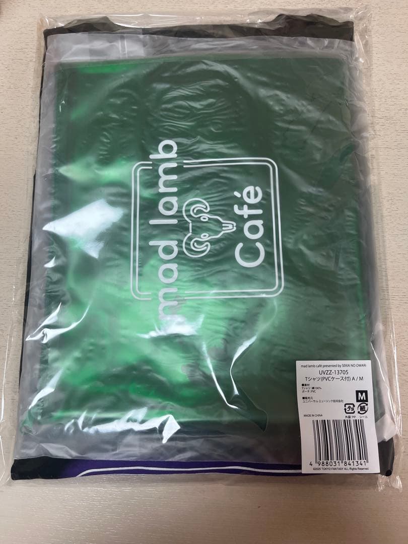 SEKAI NO OWARI mad lamb Café TシャツPVCケース付