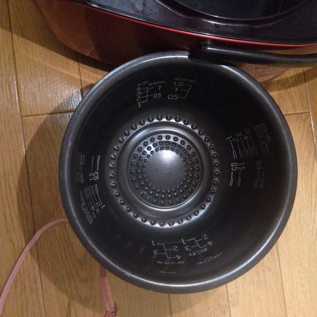 HITACHI IH圧力炊飯器 RZ-TS103M 赤 5合