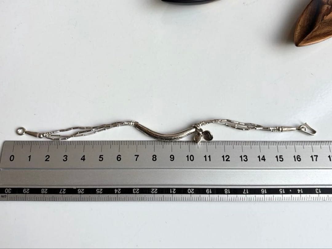 ▫️BR194▫️カレンシルバー　3連　ブレスレット