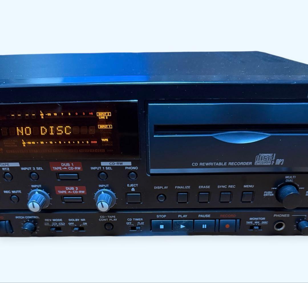 ※ジャンク※ TASCAM CC-222SL カセット・CDレコーダー