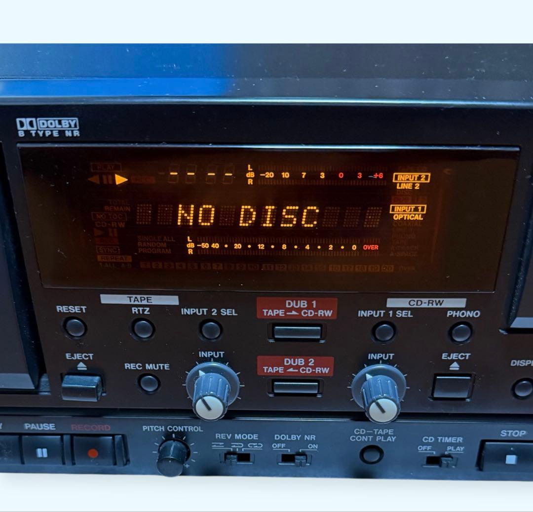 ※ジャンク※ TASCAM CC-222SL カセット・CDレコーダー