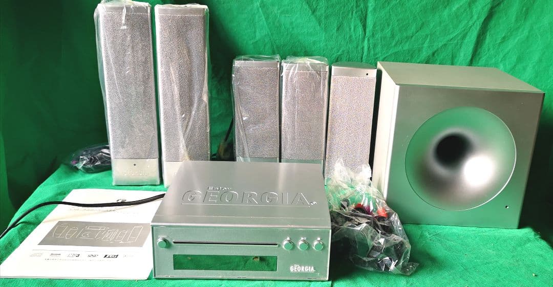 ジョージア オリジナル DVDプレイヤー付き 5.1chサラウンドシステム