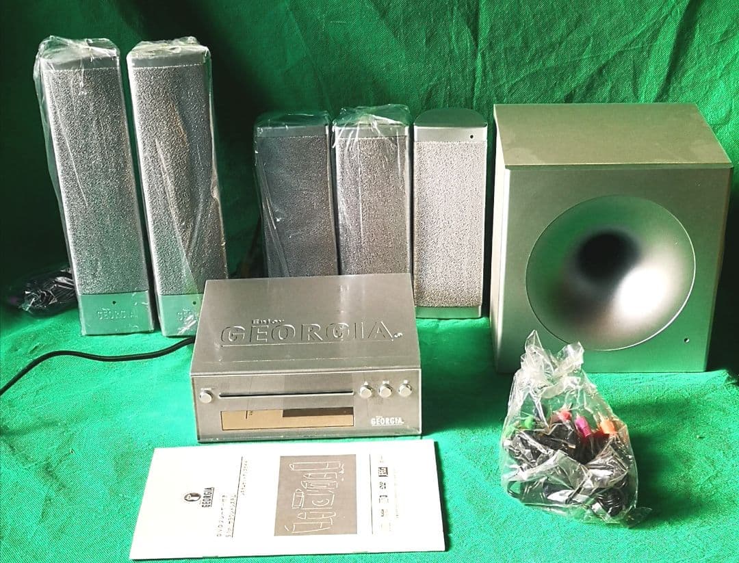 ジョージア オリジナル DVDプレイヤー付き 5.1chサラウンドシステム