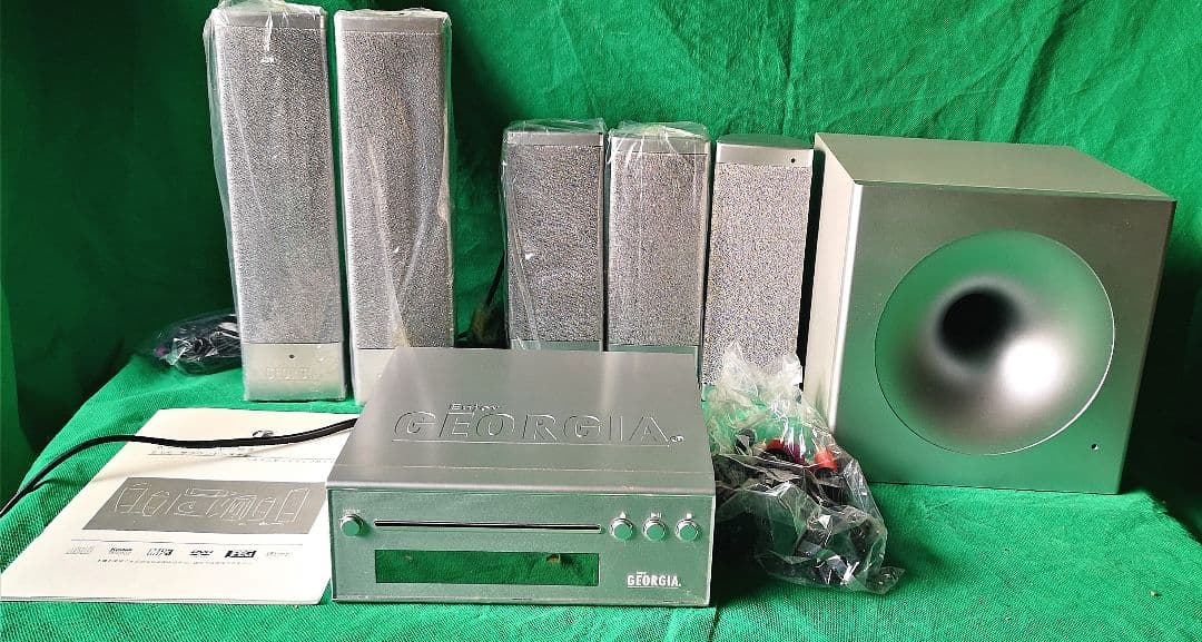 ジョージア オリジナル DVDプレイヤー付き 5.1chサラウンドシステム