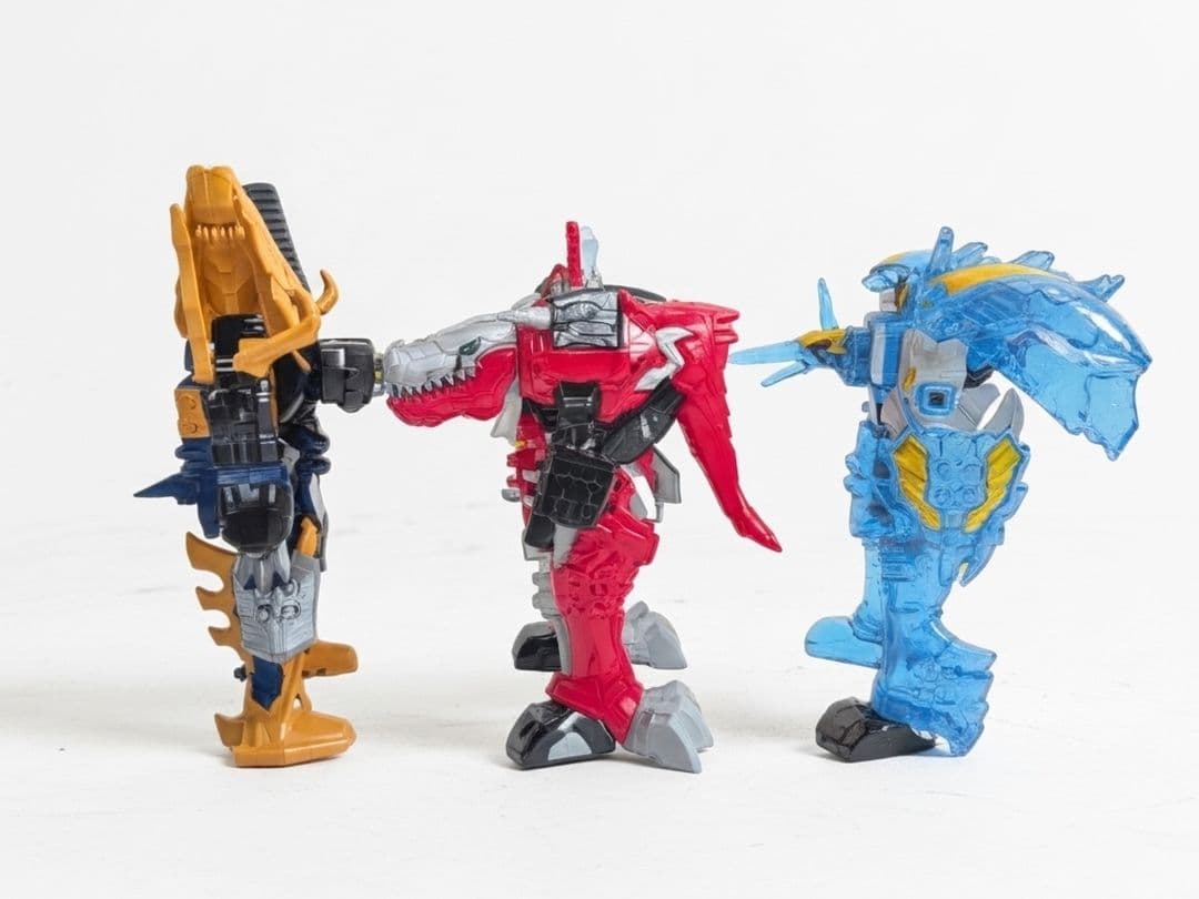 ​【一部パーツ欠品】騎士竜戦隊リュウソウジャー DXロボ3体まとめ売り