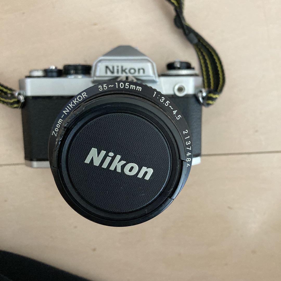 NikonFE/レンズ35〜105㎜・ドライブMD12/S・ライトSB15ほか