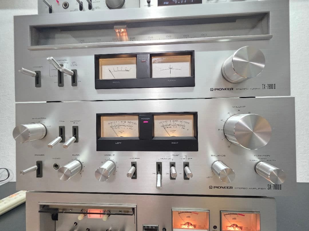 PIONEER システムコンポ動作品-SA7800IIメンテナンス済