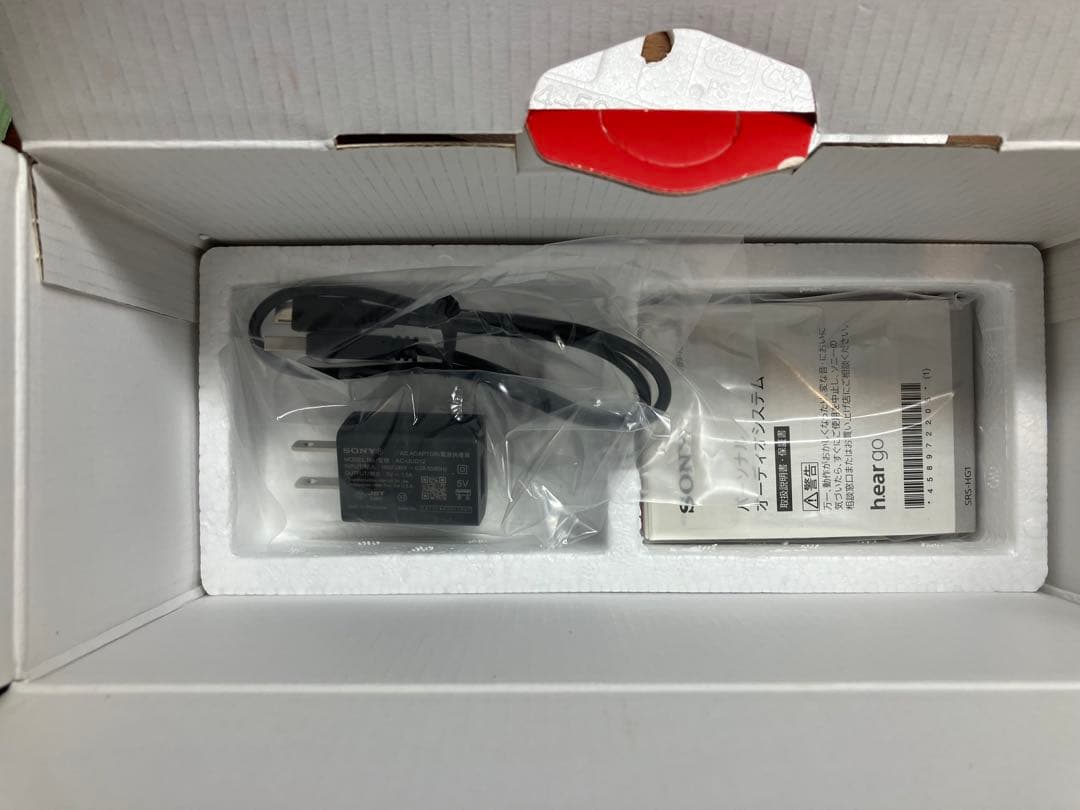 SONY h.ear go SRS-HG1 ワイヤレススピーカー 赤　箱あり