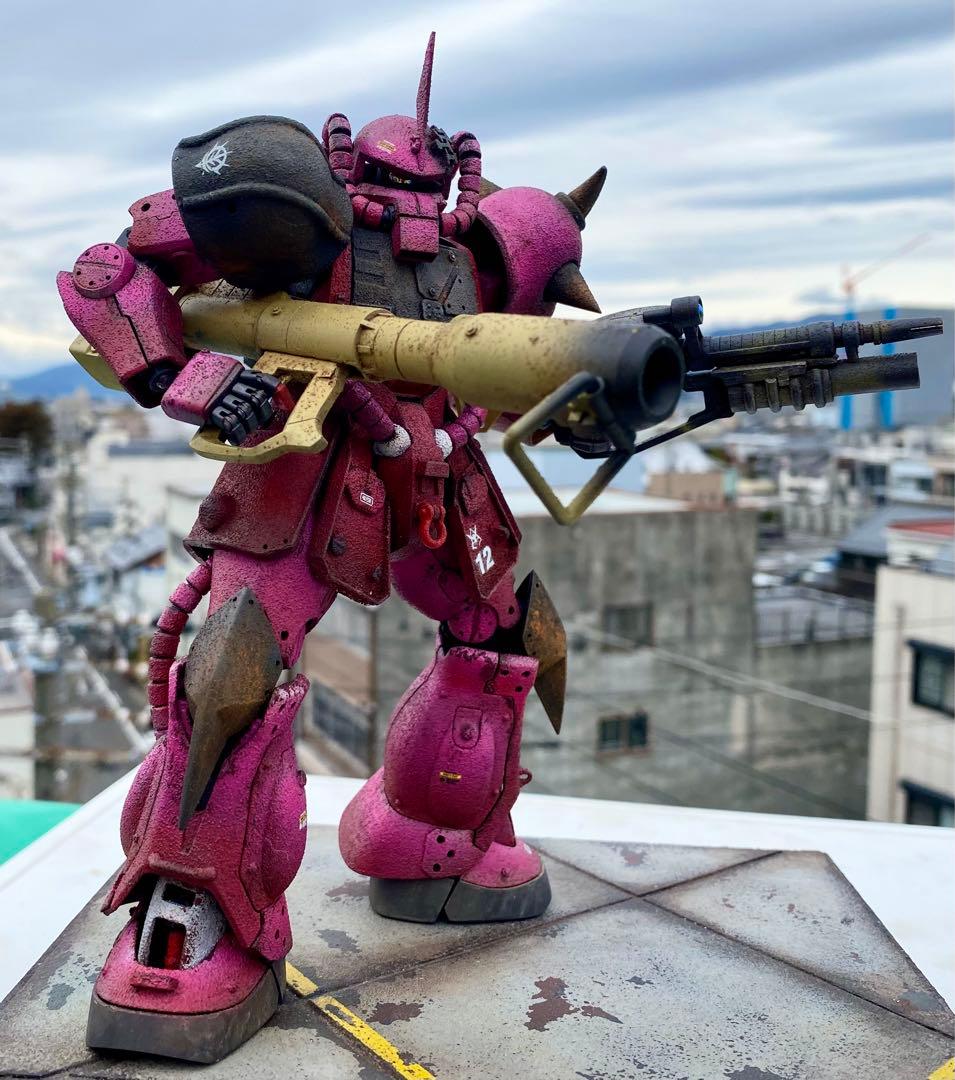 ガンプラ　MG MSV YMS-07シャア専用プロトタイプグフ　完成品