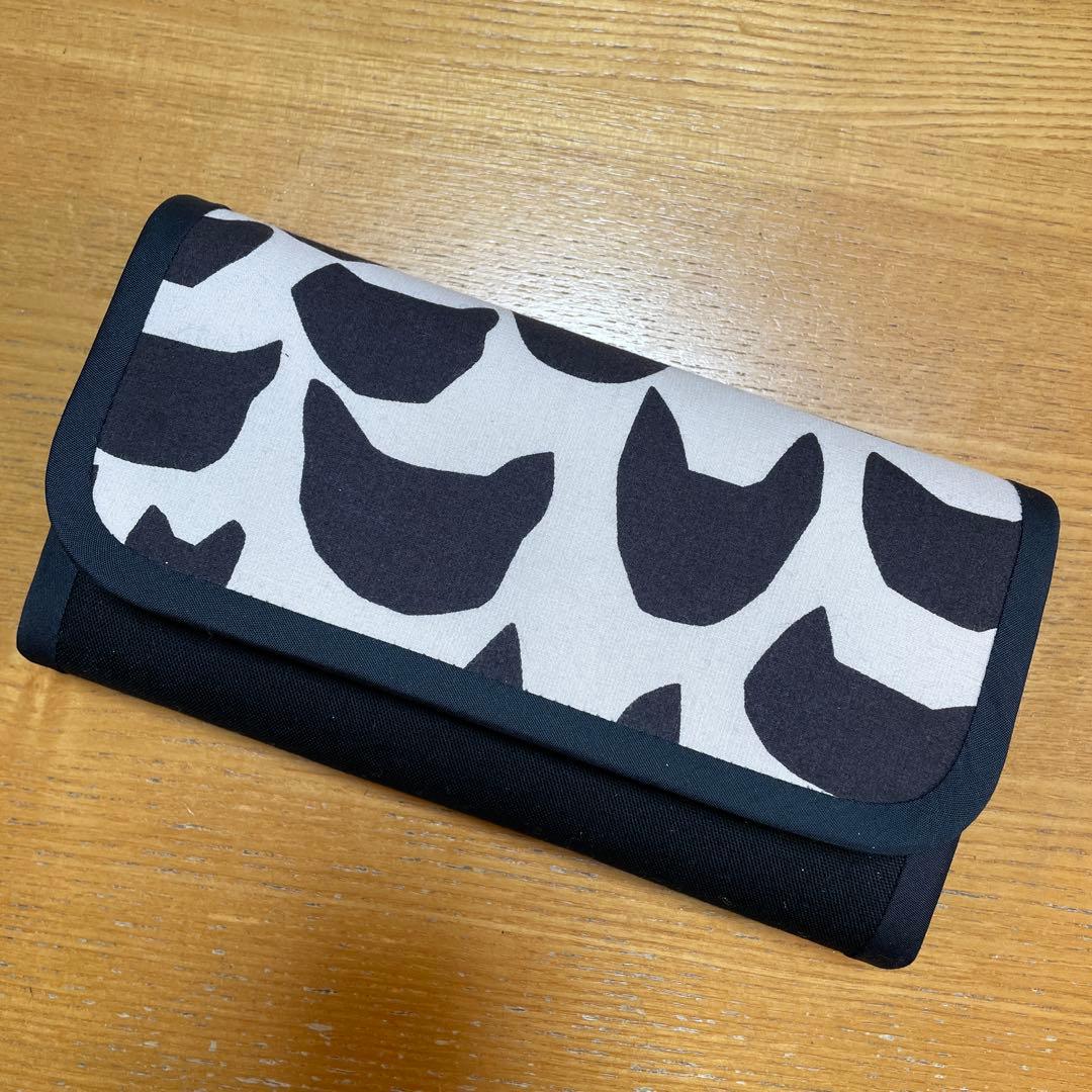 特価　長財布　やりくり財布　ハンドメイド　ミナペルホネン