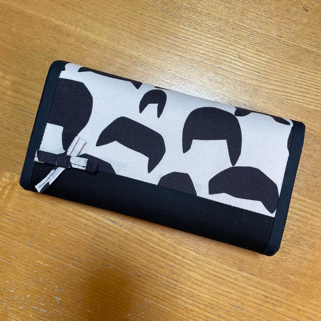 特価　長財布　やりくり財布　ハンドメイド　ミナペルホネン