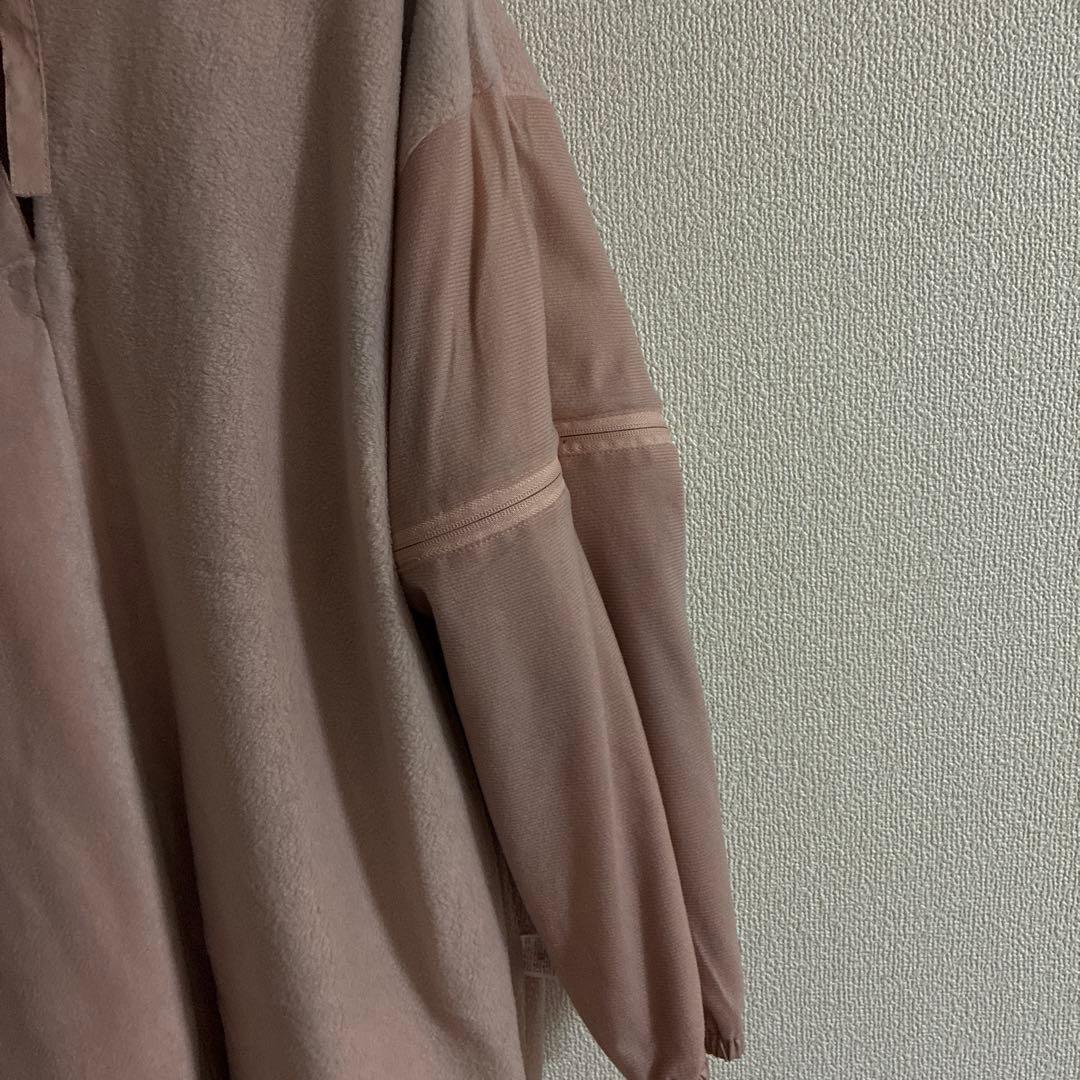 お人形モチーフ エプロン 割烹着2way