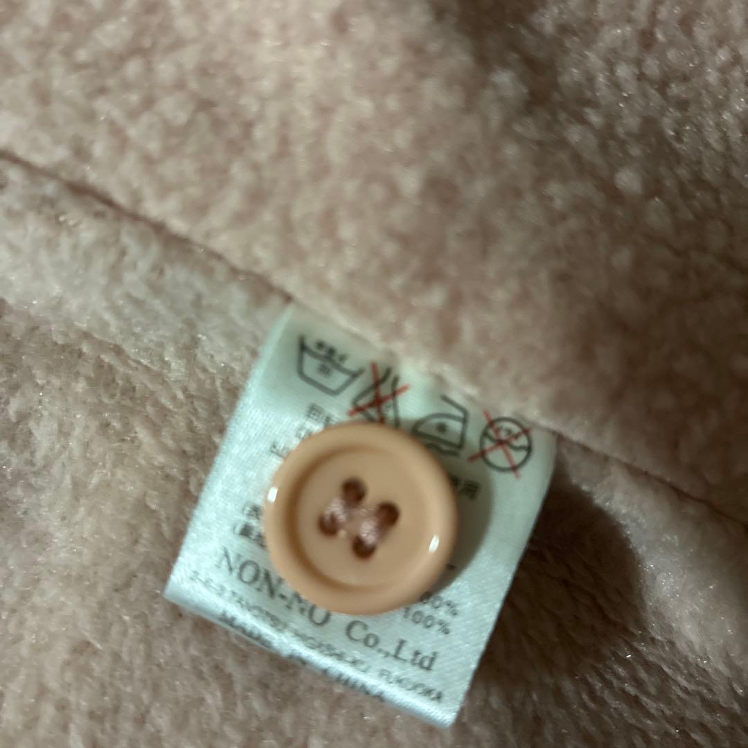 お人形モチーフ エプロン 割烹着2way