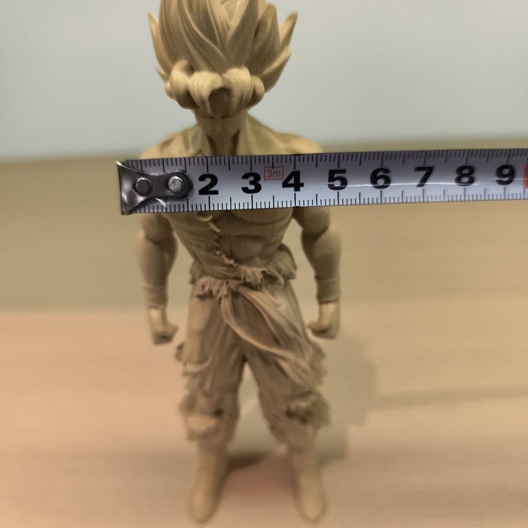 木彫りスーパーサイヤ人　ドラゴンボール フィギュア 約15cm