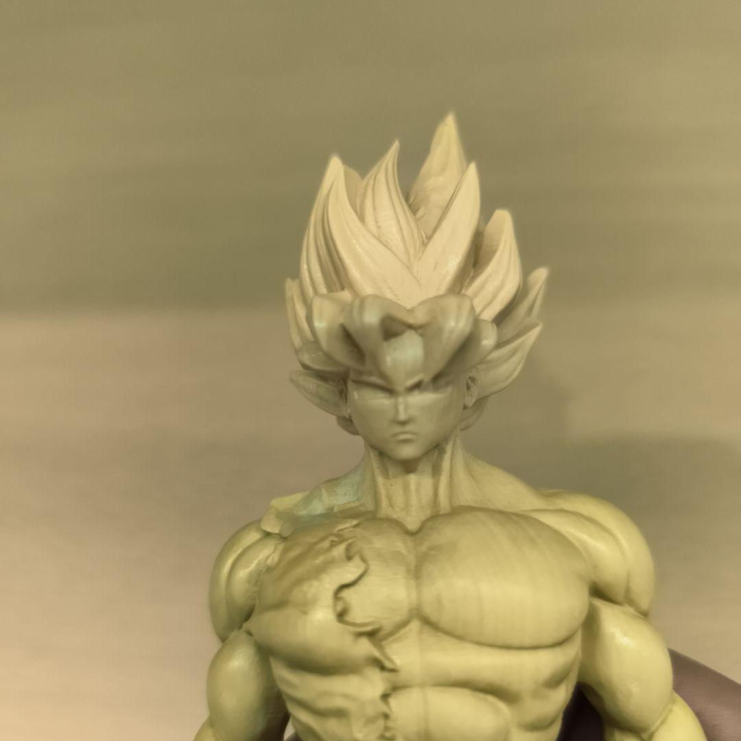 木彫りスーパーサイヤ人　ドラゴンボール フィギュア 約15cm