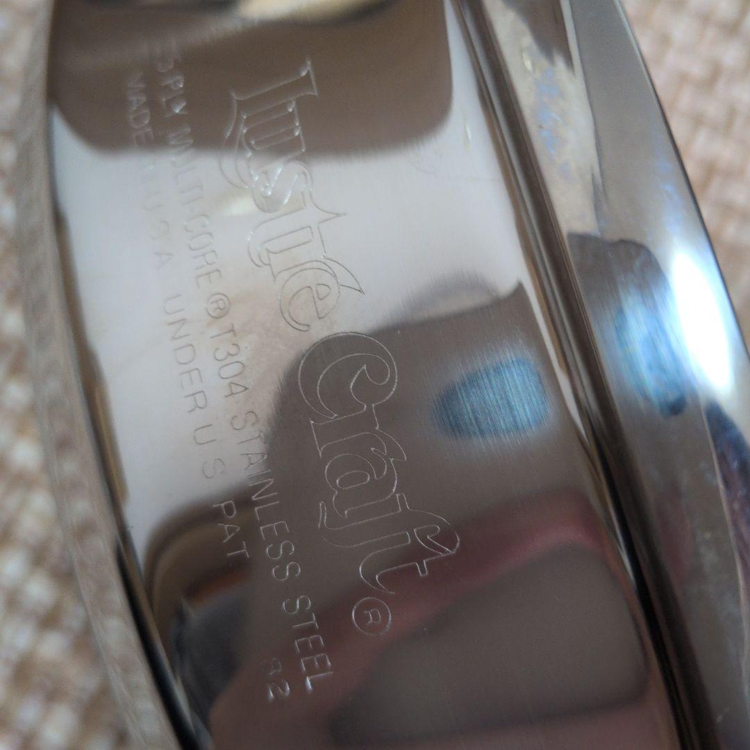 未使用Lustre Craft(ラスタークラフト)無水鍋 フライパン ガス対応？