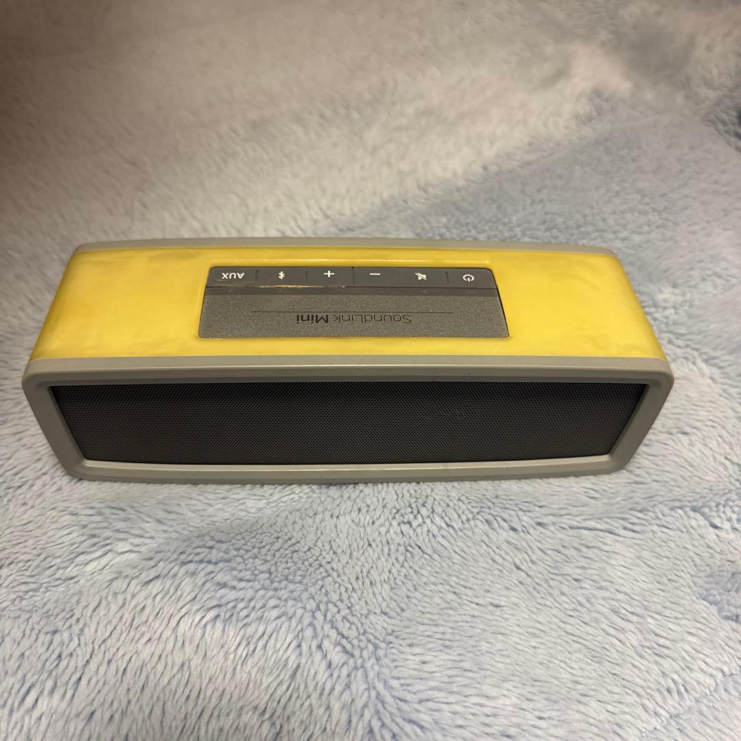 ジャンク BOSE スピーカー SoundLink miniシルバーカバー付き