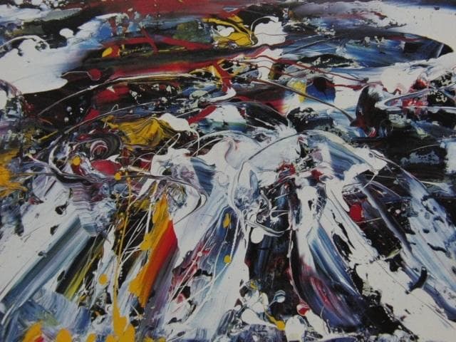 杉本ひろみ、【富士（夢彩）】、希少な大判額装用画集より、美品、日本人画家