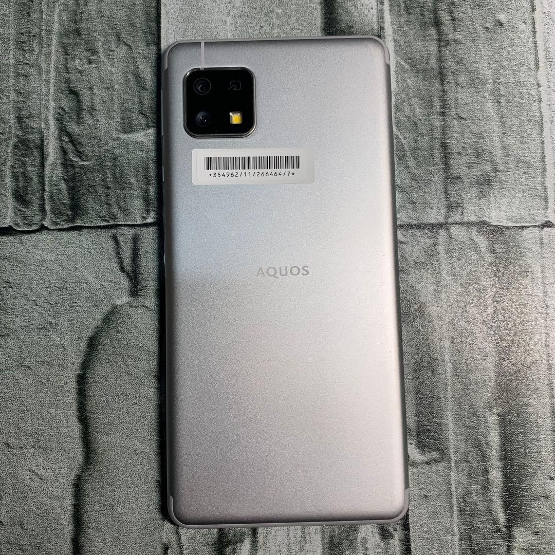極美品　AQUOS sense4 basic 64GB シルバー
