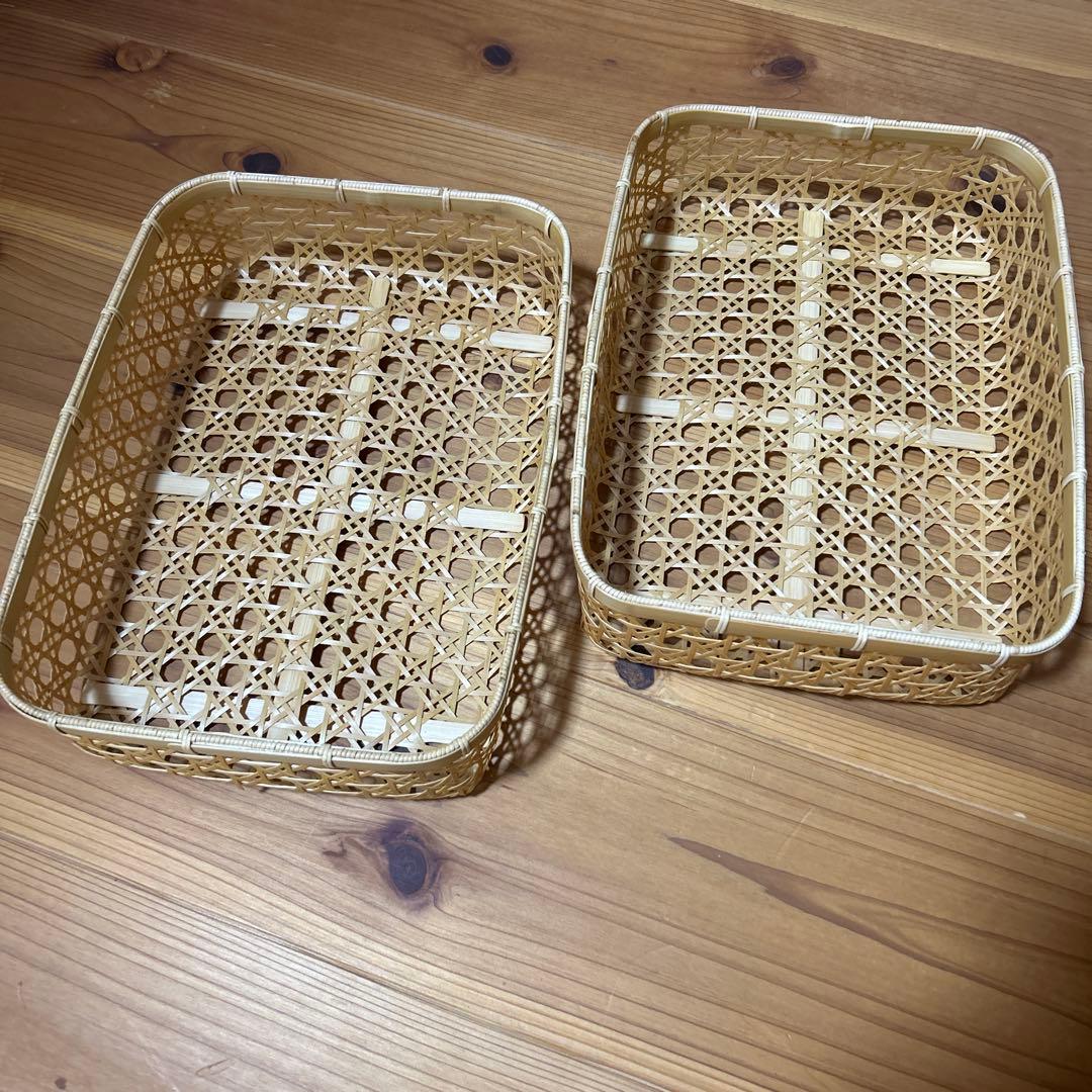 竹細工　カゴ　単品可　ひとみっち