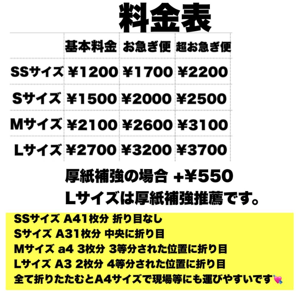 連結文字パネル 連結うちわ文字
