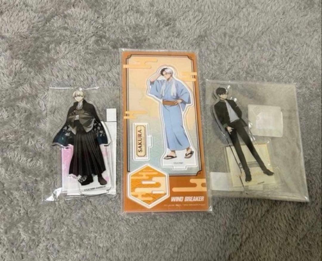 WIND BREAKER ウィンブレ グッズ 缶バッジ アクリルスタンド まとめ