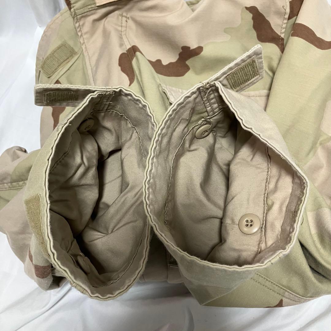 米軍 M-65フィールドジャケット 3カラーデザートカモ　実物　官給品　90's