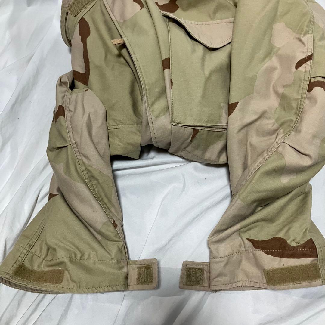 米軍 M-65フィールドジャケット 3カラーデザートカモ　実物　官給品　90's
