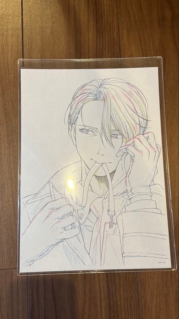 ユーリ!!! on ICE 複製原画3枚セットMAPPA 10th