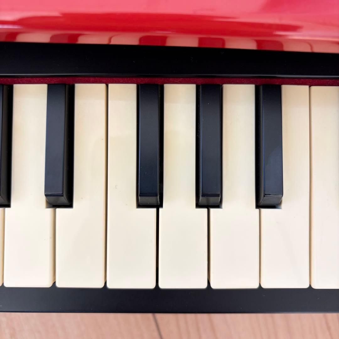 KORG micro PIANO 日本製 電子ピアノ コルグ レッド61鍵盤