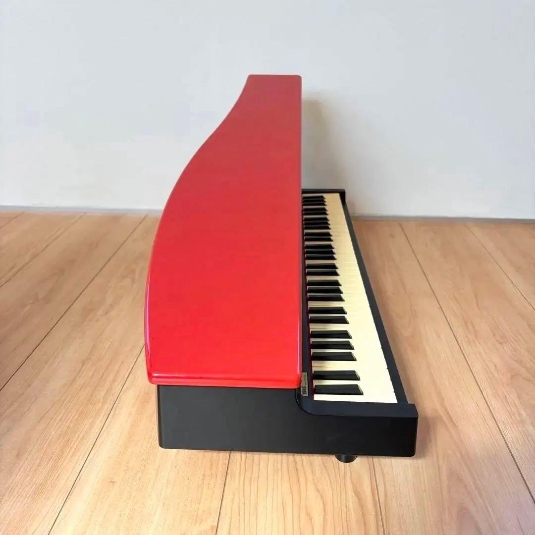 KORG micro PIANO 日本製 電子ピアノ コルグ レッド61鍵盤