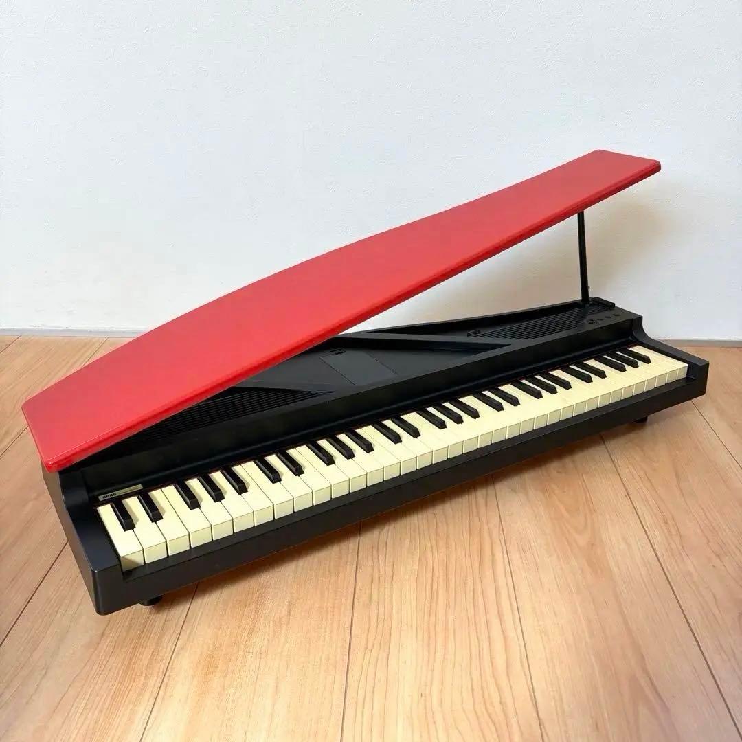 KORG micro PIANO 日本製 電子ピアノ コルグ レッド61鍵盤