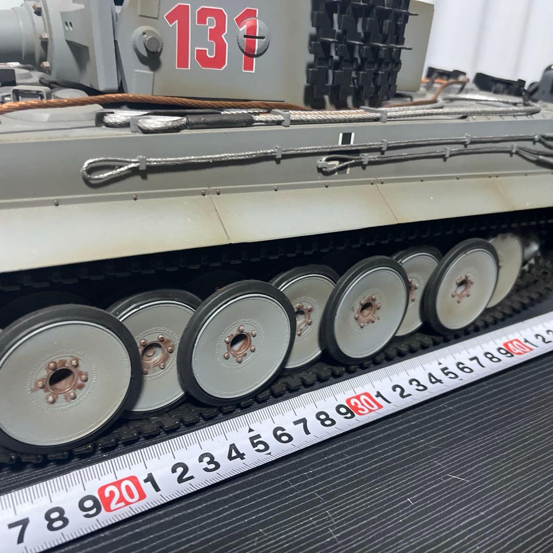 戦車模型1/16 ドイツ軍重戦車ティーガーⅠ型(ディスプレー用)