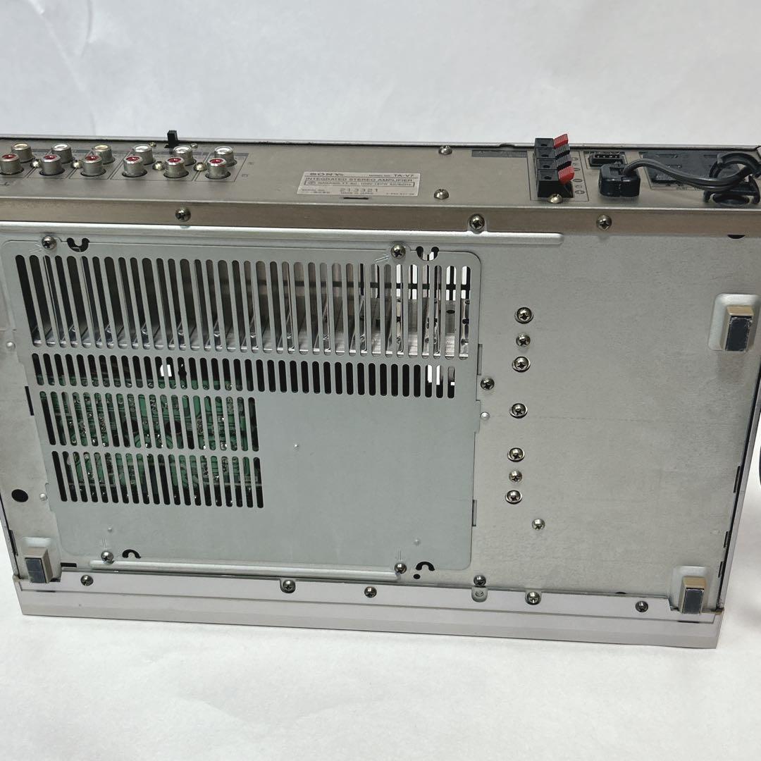 動作品　SONY TA-V7 プリメインアンプ