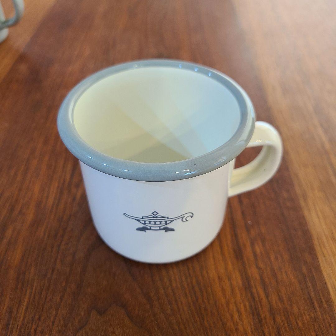 ALADDIN ホーロー プレート マグカップ 4点セット キャンプ アウトドア