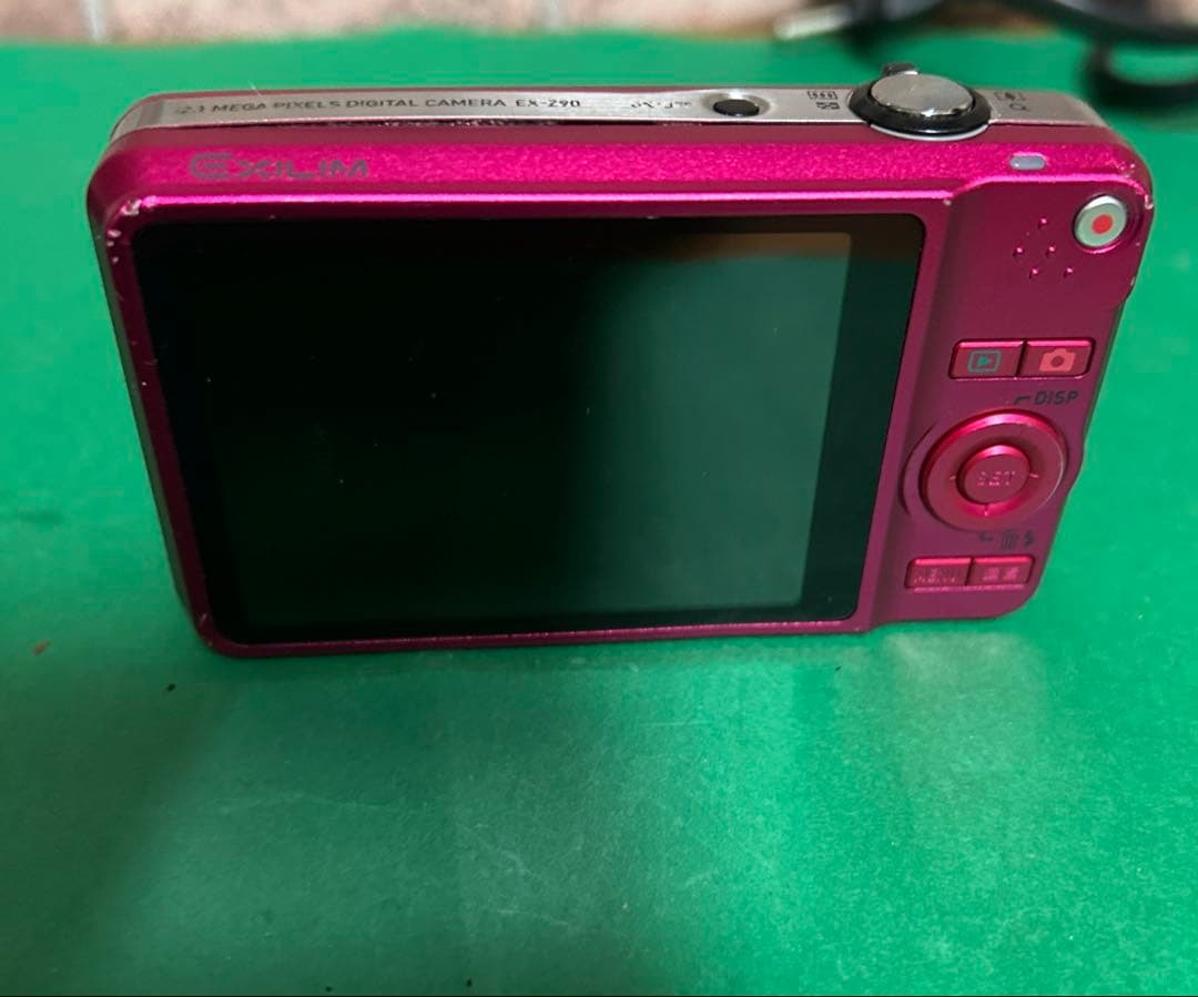説明確認　少し懐かしい画像で撮れる CASIO EXILIM EX-Z90 デジ