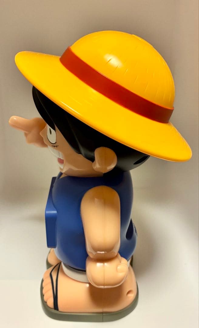 レア 生産終了品 ONE PIECE おしゃべり目覚まし時計 ルフィ リズム時計