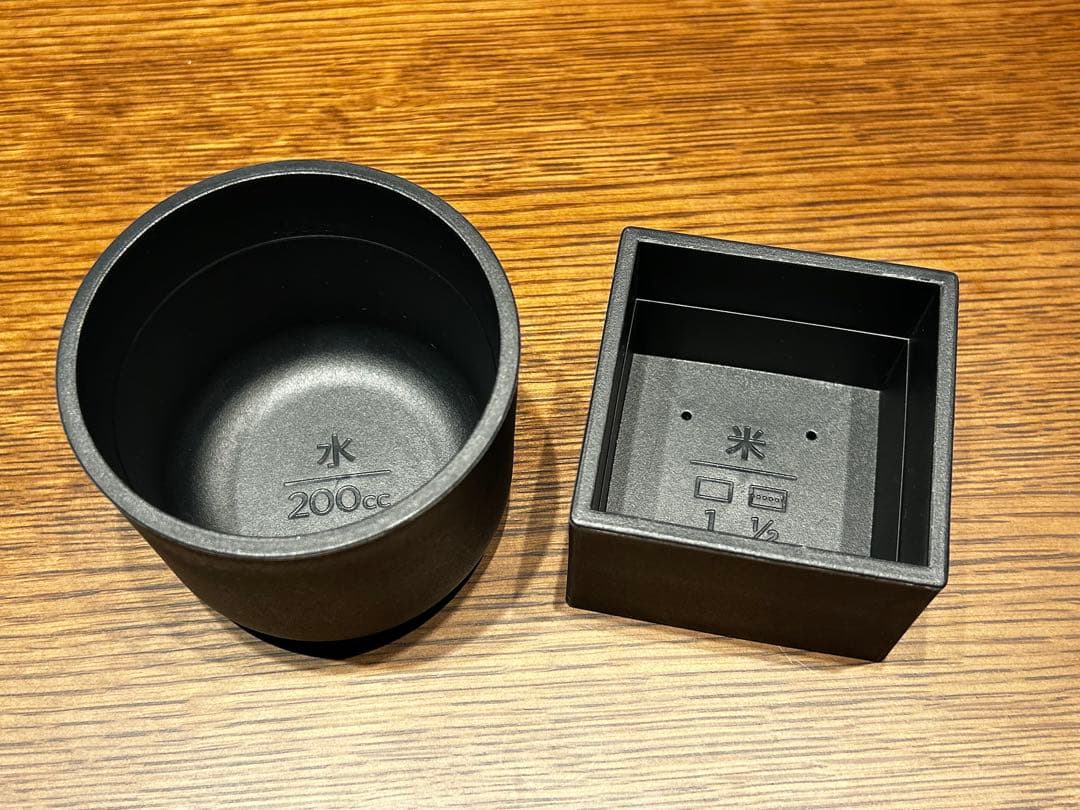 BALMUDA 炊飯器　K03A-BK 3合炊き